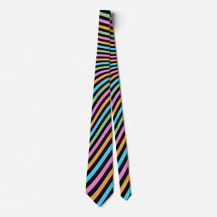 Groovy Stripes Design Tie
