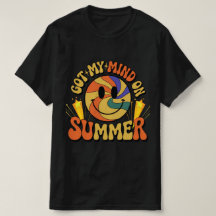 Groovy Summer Vibes Smiley Tee