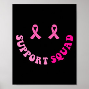 Groovy Support Squad Breast Cancer Awareness 2 Sid Poster