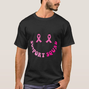 Groovy Support Squad Breast Cancer Awareness 2 Sid T-Shirt