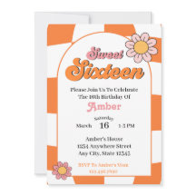 Groovy Sweet 16 Birthday Party