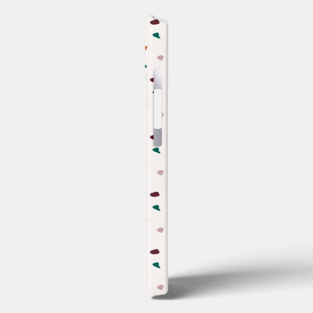 Groovy Terrazzo Print iPhone / iPad Case  (Back / Left)