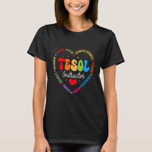 Groovy TESOL Crew Teachers and Students Back to Sc T-Shirt