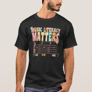 Groovy Theatre Vibes Teacher Women Kids Auditorium T-Shirt