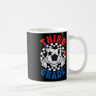 Groovy Third Grade Team Soccer First Day Of School Coffee Mug