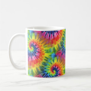 Groovy Tie Dye Hippie Style Mug