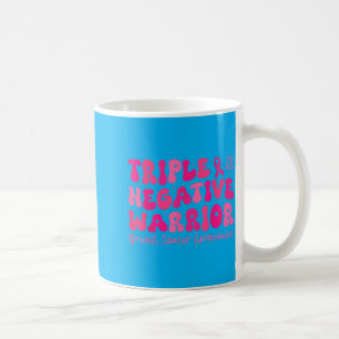 Groovy Triple Negative Warrior Breast Cancer Coffee Mug