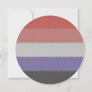 Groovy Trippy Abstract Cupioromantic Pride Flag