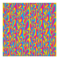 Groovy Trippy Squiggly Quirky Pansexual Pride