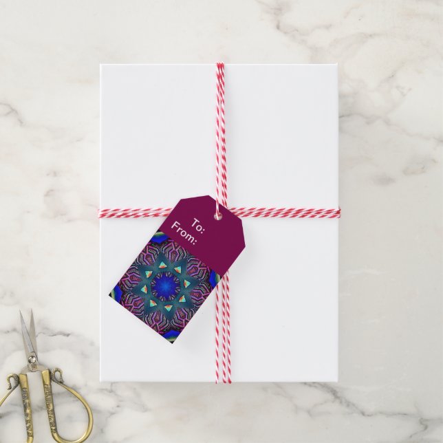 Groovy Twine Gift Tags (With Twine)
