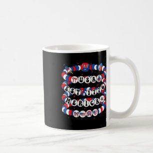 Groovy Usa Est. 1776 Bracelet 4th Of July Independ Coffee Mug