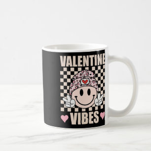 Groovy Valentine Vibes Valentines Day Design For G Coffee Mug
