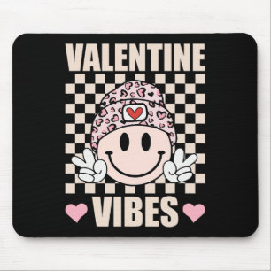 Groovy Valentine Vibes Valentines Day Design For G Mouse Pad