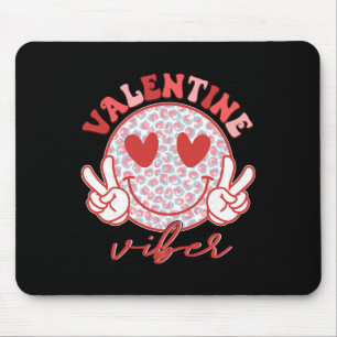 Groovy Valentine Vibes Valentines Day Shirts For G Mouse Pad