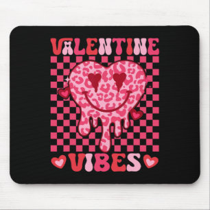 Groovy Valentine Vibes Valentines Day Shirts For G Mouse Pad