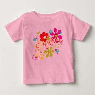 Groovy Vibe 70's Style Baby T-Shirt