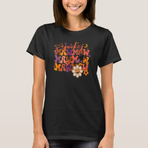 Groovy Vintage Spooky Mawmaw Faboolous Mawmaw Hall T-Shirt