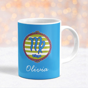 Groovy Virgo Custom Coffee Mug