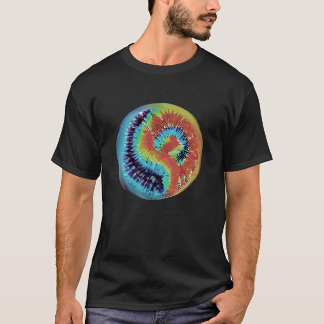 Groovy YIN YANG Vibes Yoga Meditation Chi Gong Yin T-Shirt (Front)