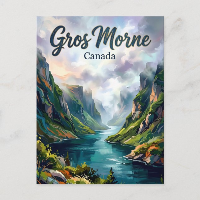Gros Morne National Park Canada Postcard (Front)