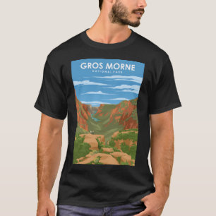 Gros Morne National Park Daytime Travel Poster T-Shirt