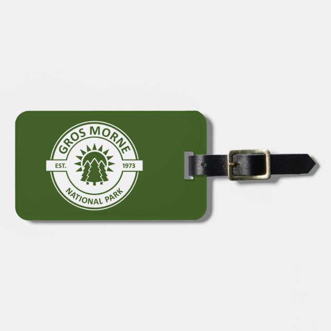 Gros Morne National Park Luggage Tag (Front Horizontal)