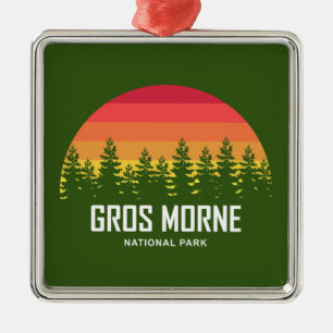 Gros Morne National Park Metal Ornament
