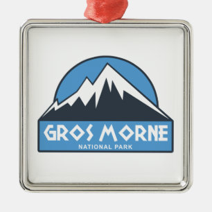 Gros Morne National Park Metal Ornament