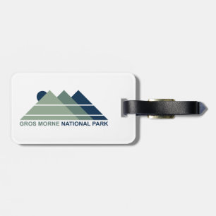 Gros Morne National Park Mountain Sun Luggage Tag