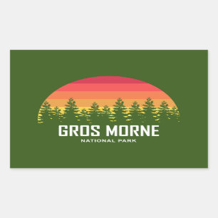 Gros Morne National Park Rectangular Sticker