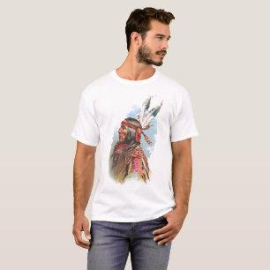 Gros Ventre Chief: Lean Wolf T-Shirt
