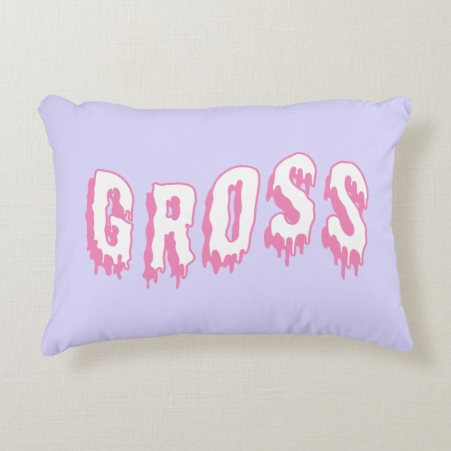 Gross Pastel Goth Decorative Cushion (Front)