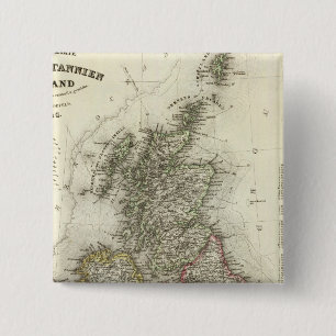Grossbritannien, Ireland 15 Cm Square Badge