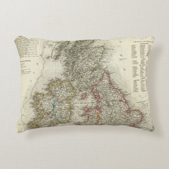 Grossbritannien, Ireland Decorative Cushion (Front)