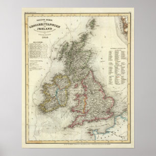 Grossbritannien, Ireland Poster