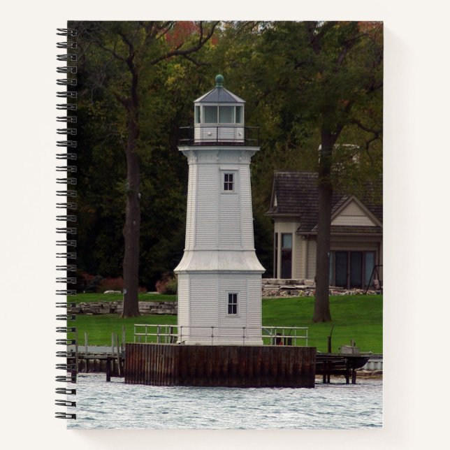 Grosse Ile North Channel Front Range Light Notebook (Front)