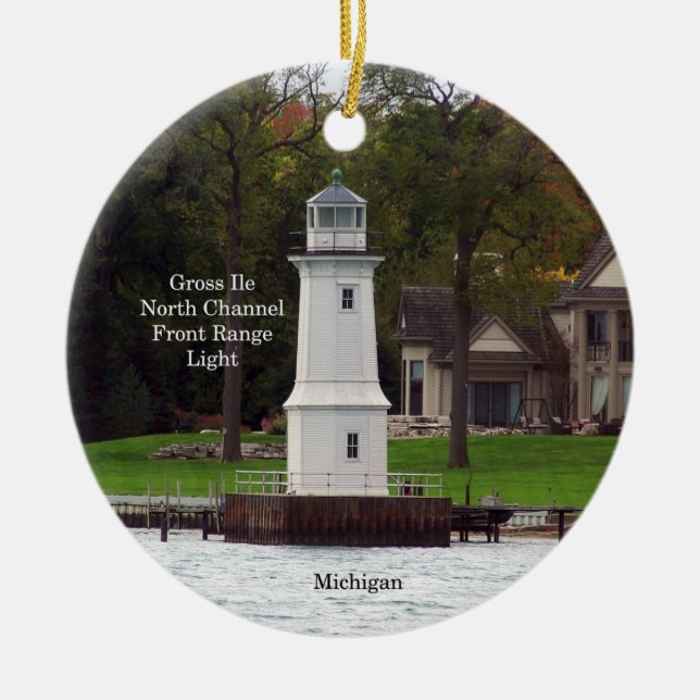 Grosse Ile North Channel Front Range Lt ornament (Front)