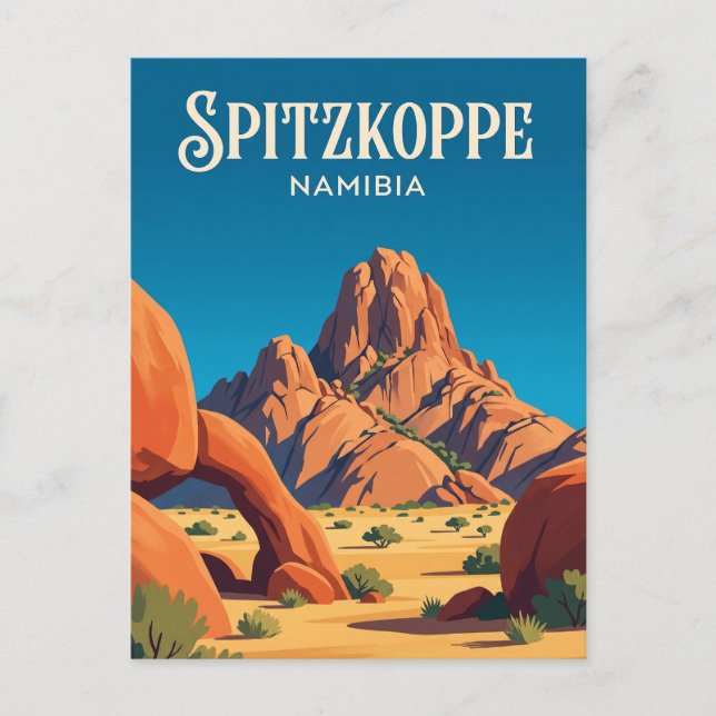 Grosse Spitzkoppe Namibia Postcard (Front)