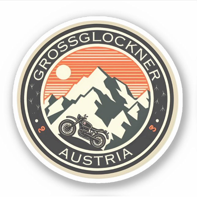 Grossglockner High Alpine Road austrian alps moto (Front)