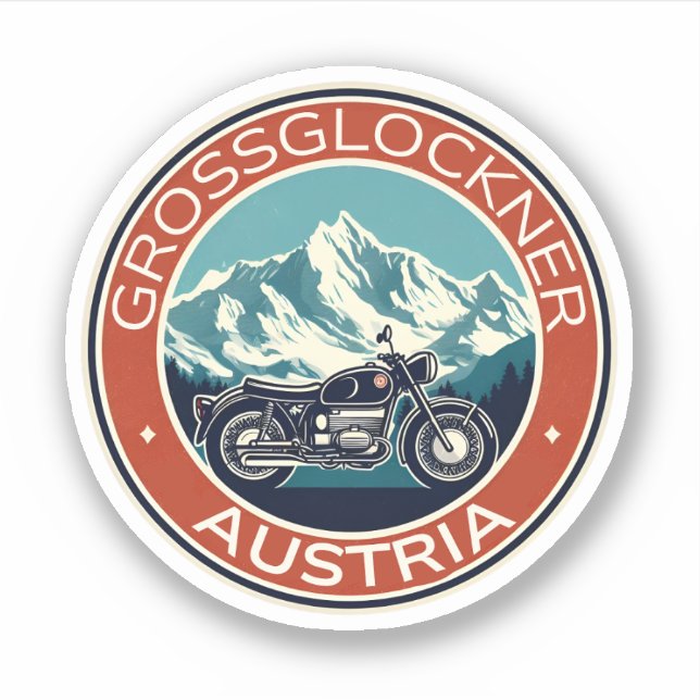 Grossglockner High Alpine Road austrian alps moto (Front)
