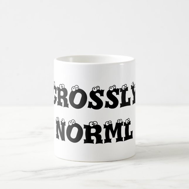 GROSSLY NORML White Classic White Mug (Center)