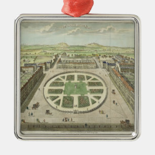 Grosvenor Square, for 'Stow's Survey of London', p Metal Tree Decoration