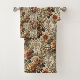 Grotesque Elegance – Gothic Victorian Bath Towel Set