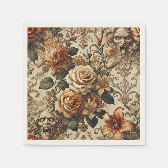 Grotesque Elegance – Gothic Victorian  Napkin (Front)