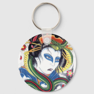 Grotesque & Snake Key Ring
