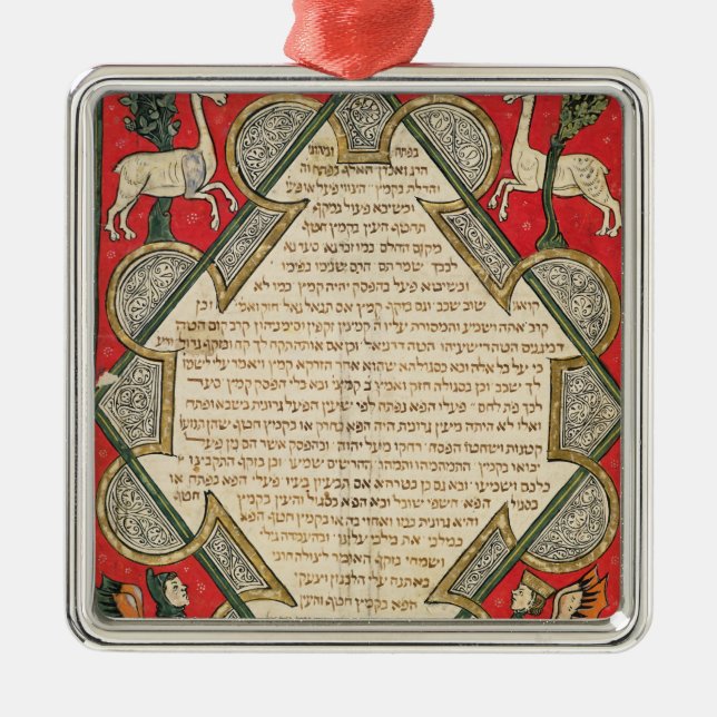 Grotesques, illustration from the metal tree decoration (Front)