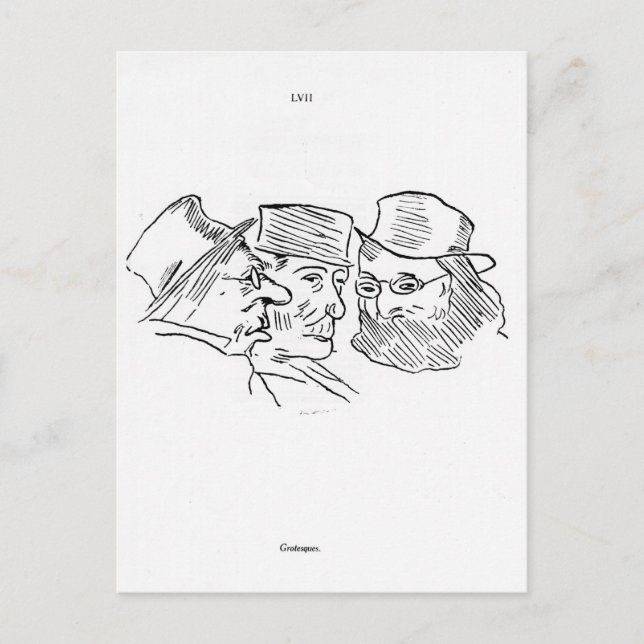 Grotesques Postcard (Front)