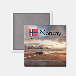 Grotfjorden Norway Magnet