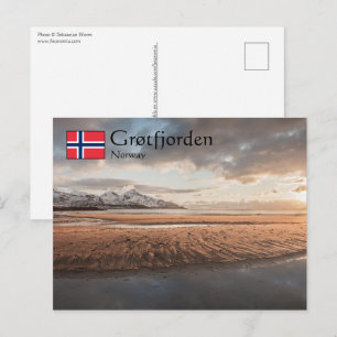 Grotfjorden Norway Postcard