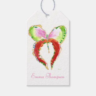 Groth Butterfly gift tag